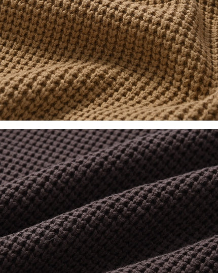 Men's Waffle Base Ride Knitwear American Retro