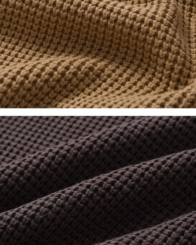 Men's Waffle Base Ride Knitwear American Retro