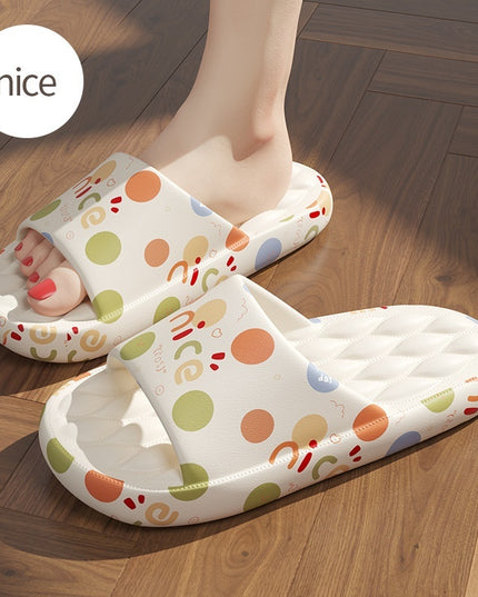 Men's And Women's Fashion Home Bathroom Non-slip Slippers