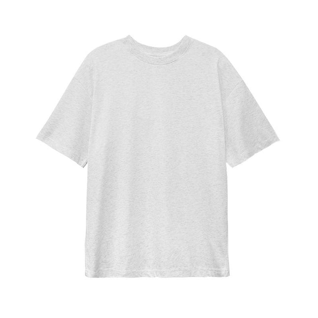 Quick-drying Breathable Round Neck Solid Color Basic Te Outdoor Loose Short-sleeved T-shirt