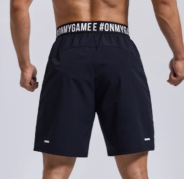 Men's Shorts Loose Sports Workout Cropped Pants Breathable