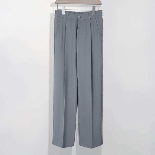 Men's Suit Straight-leg Loose Drooping Casual Pants Trousers