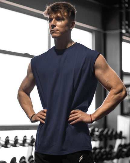 Fitness Sports Vest Men's Breathable Moisture Absorption Loose