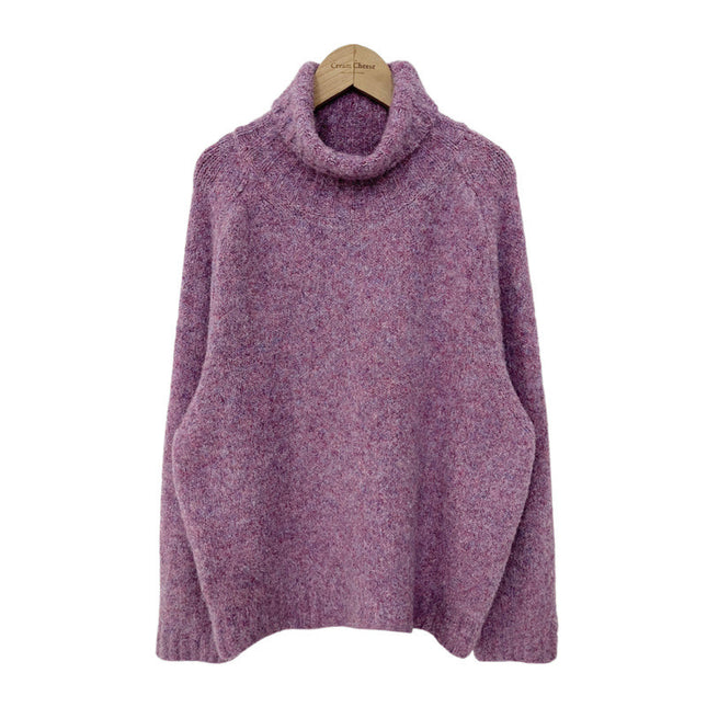 Retro Turtleneck Warm Pullover Bottoming Sweater Loose Outer Wear