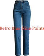 Retro Blue Nine Points