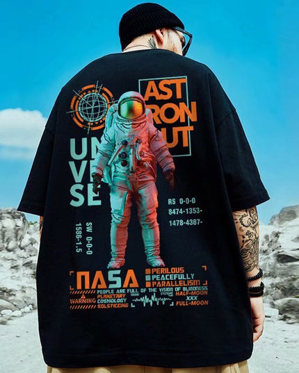 Bear Large Size Short Sleeve T-shirt Men's Trendy Brand