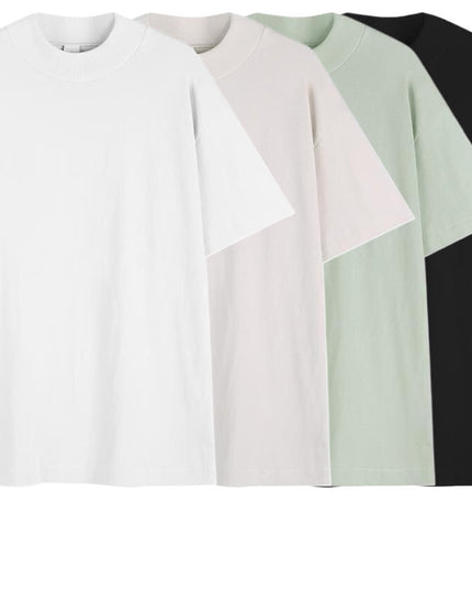 Cotton Large Drop-shoulder Work Clothes Short Sleeve