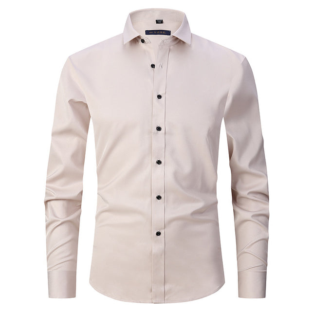 Stretch Long Sleeve Shirt Men's Work