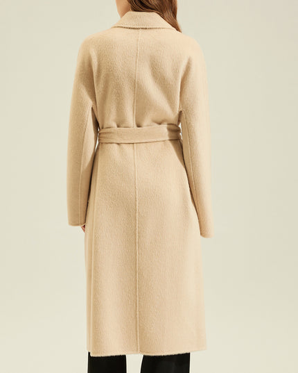 Women's Camel Coat Reversible Woolen Jacket