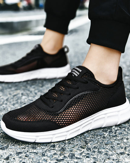Net Shoes Men's Shoes Summer Breathable Hollow Mesh Sports Shoes