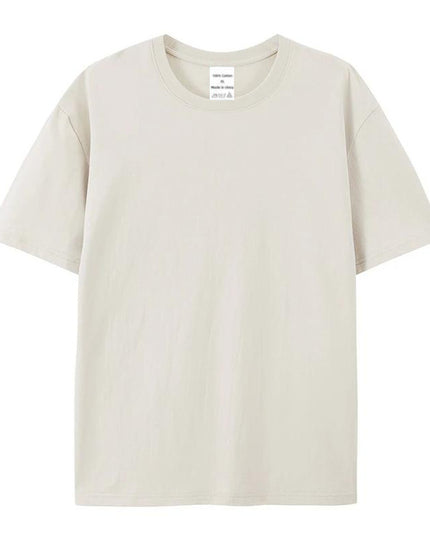Cotton American Style High-end Half Sleeve T-shirt