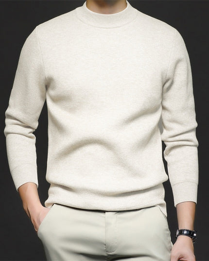 Men's Sweater Worsted Sweater Knitted Long Sleeve