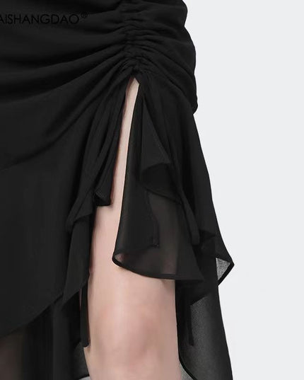 Waist Slimming Fishtail Sheath Mid-length
