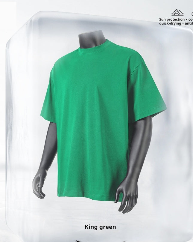 Spring And Summer Mint Mambo Teenagers Loose Men's T-shirt