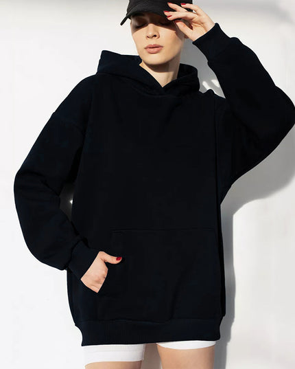 Women's Long-sleeved Hooded Sweater