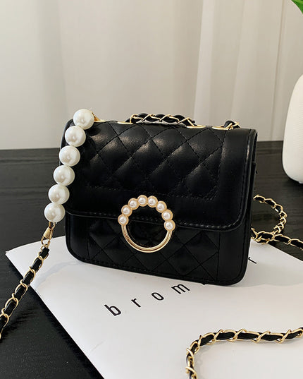 Diamond Chain Shoulder Crossbody Bag