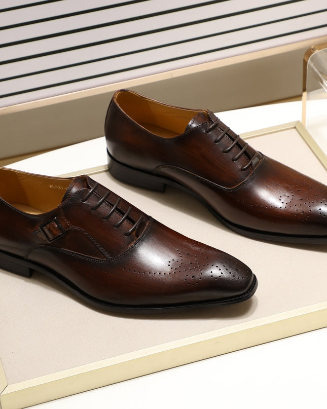 Men's Business Oxford Leather Shoes