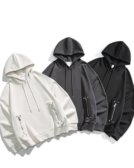 American Style Loose Hooded Sweater For Men