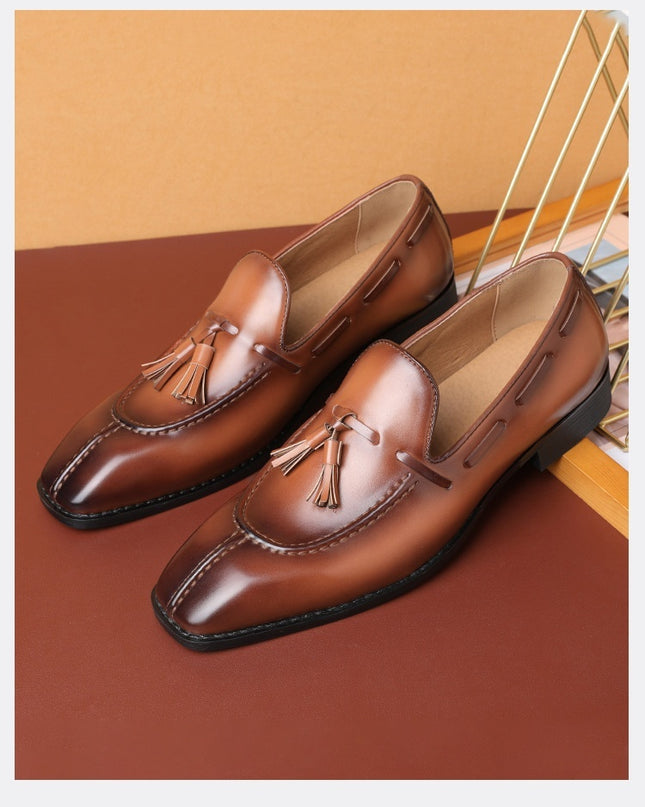 Business Casual Breathable Leather Shoes