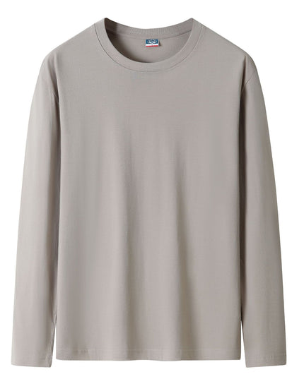 New Cotton Long Sleeve Printed Round Neck T-Shirt