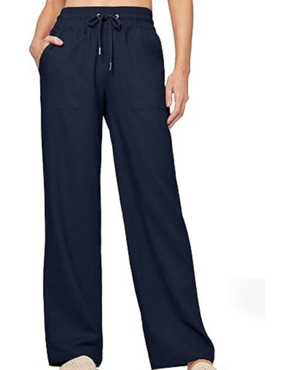 Women's Linen Wide-leg Cotton And Linen Casual Beach Summer Pants