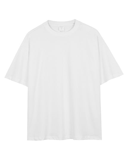 Men's Thick Double Yarn Loose Short Sleeve T-Shirt