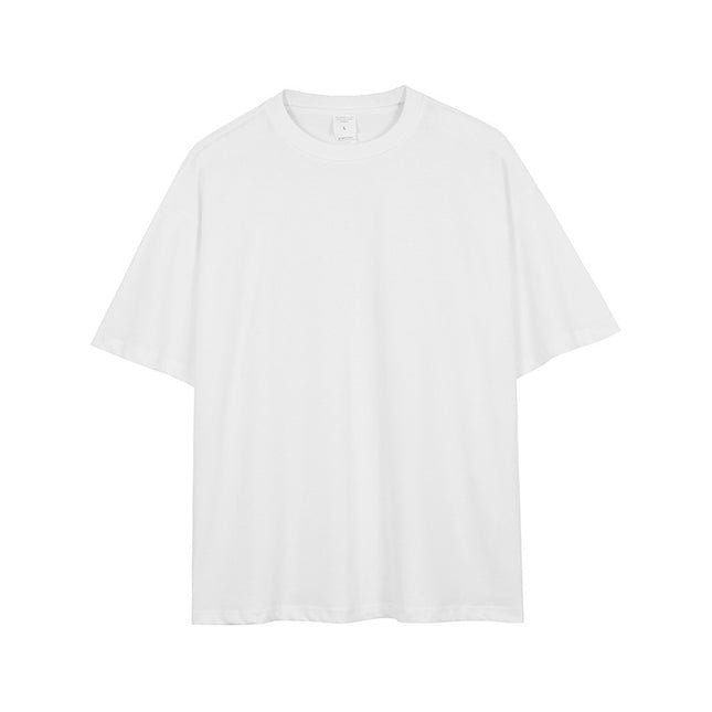 Men's Thick Double Yarn Loose Short Sleeve T-Shirt
