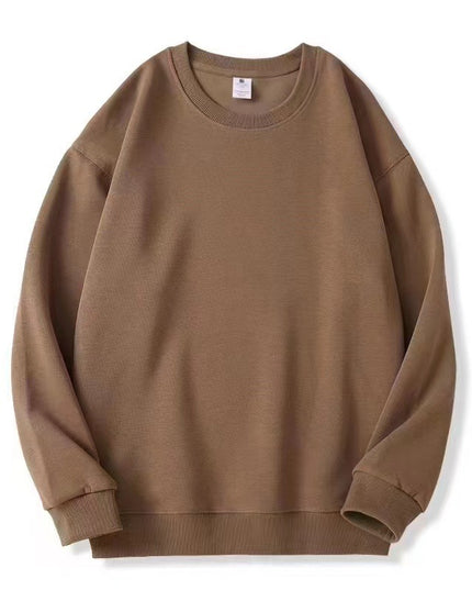 Japanese Basic Style Round Neck Sweater For Men