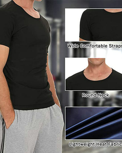 Sweat Suit Sports Fitness Corset Men