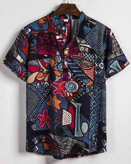 Men's Bamboo And Linen Shirt