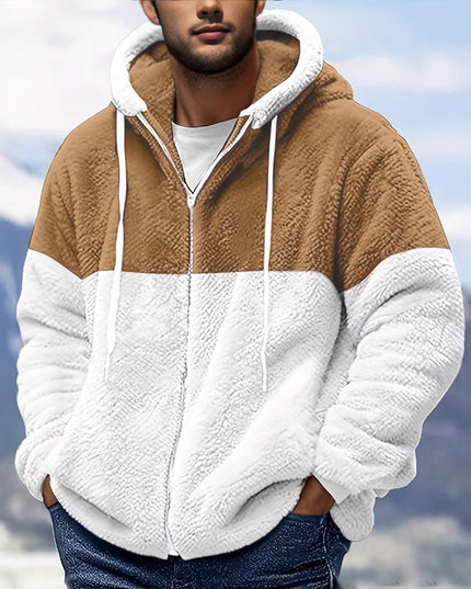 Men's Double-sided Fleece Thermal Jacket