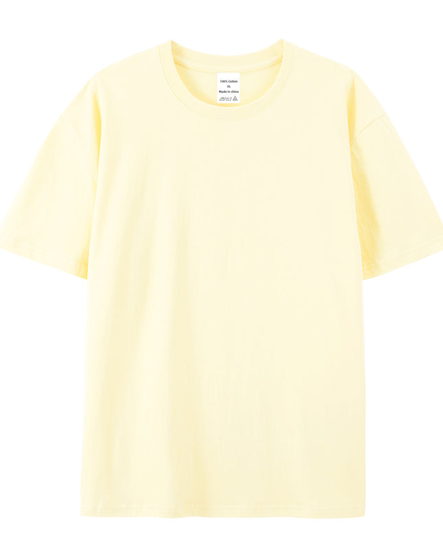 Cotton American Style High-end Half Sleeve T-shirt