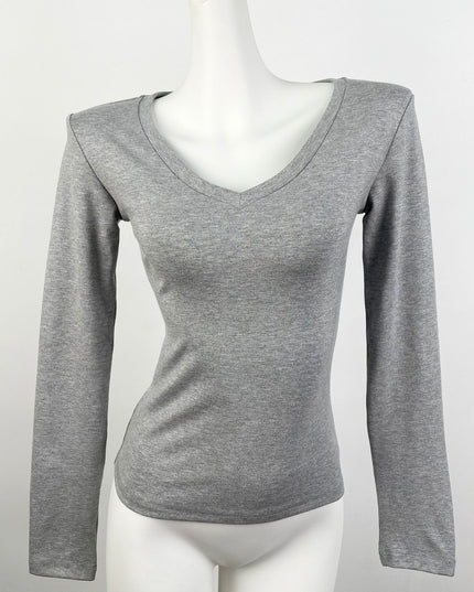 Shoulder Modal Stretch Tight Sports Long Sleeve