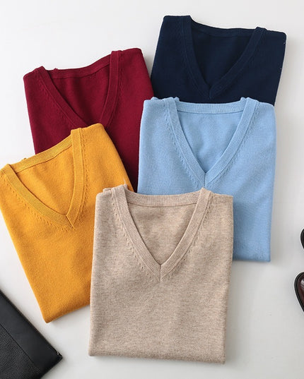 Pullover Knitting Men's Vest Autumn And Winter Clothing