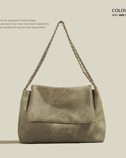 Women's Large Capacity Underarm Bag Chain Shoulder