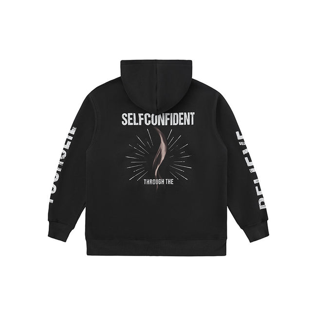 Fashion Men's Loose Top Hooded Bathroom
