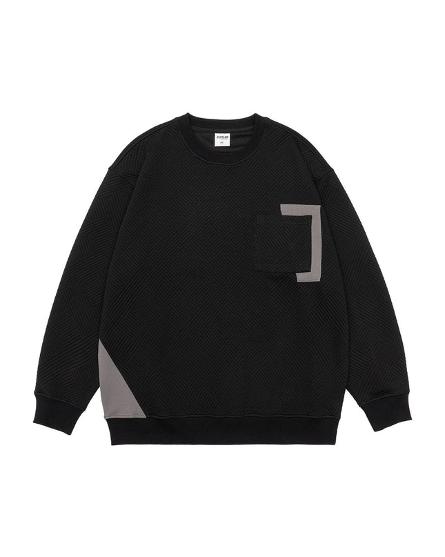 Men's Fall Winter Trend Loose Color Matching Casual Top
