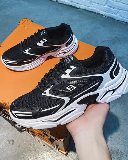 Mesh Hong Kong Style Sports Old Fashion Shoes