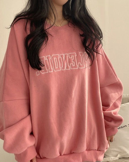 Fleece-lined Thickened High-end Sweater Female Student All-matching Long