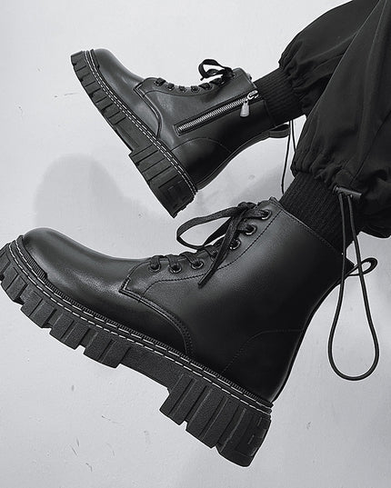 Martin Boots Men's British Style Side Zipper