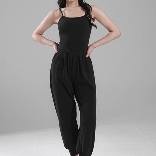 One-piece Ankle-tied Yoga Clothes Pullover Sling