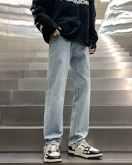 Jeans Men's High Street Retro Straight