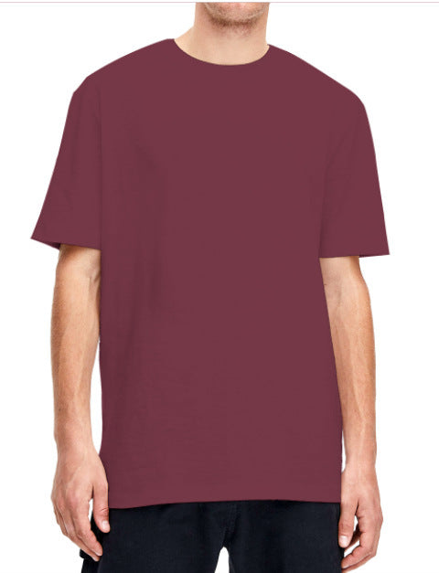 Large Round Neck Men's And Women's Short Sleeved T-shirt