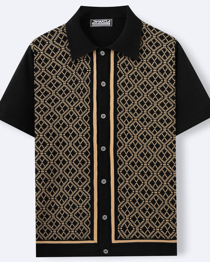 European And American Style Men's Casual Jacquard Sweater