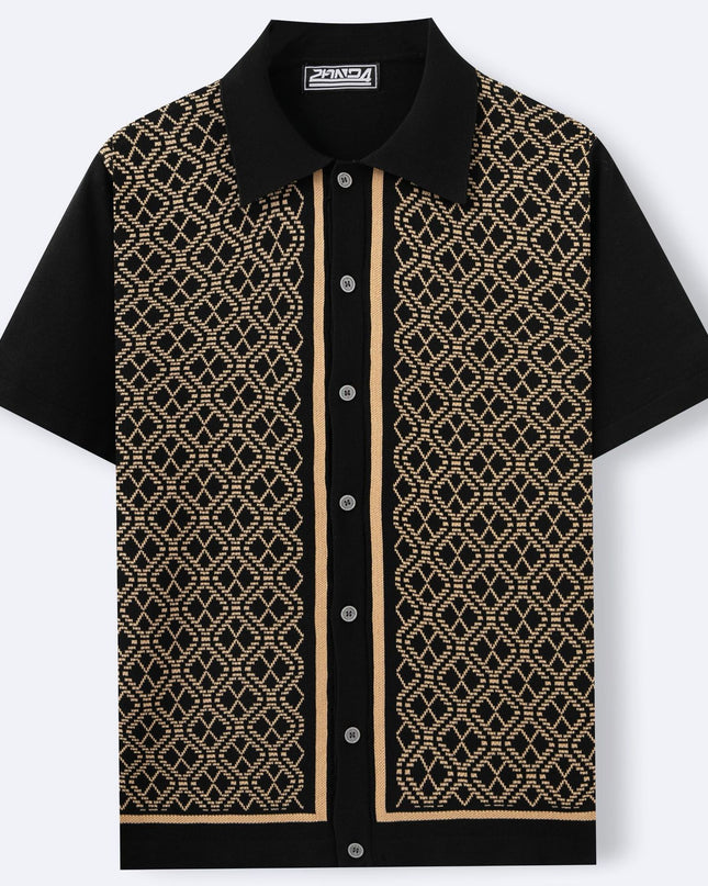 European And American Style Men's Casual Jacquard Sweater