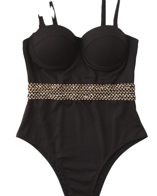 One-piece Swimsuit Hard Bag Shoulder Strap Adjustable