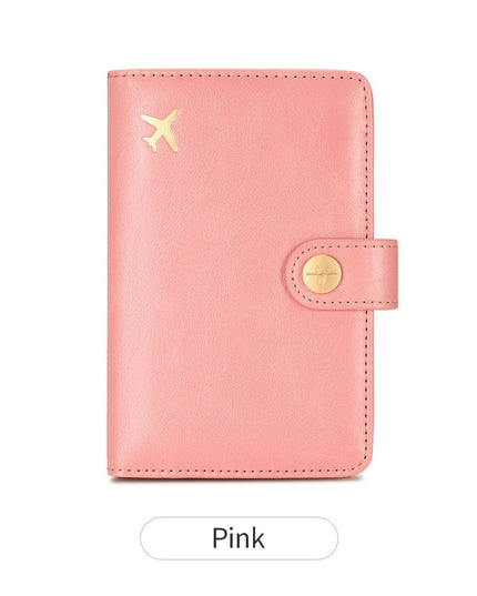 Bag Simple And Portable Multifunctional Passport Holder Fashion Document Storage Protective Cover