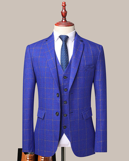 Young And Middle-aged Men's Three Piece Suit