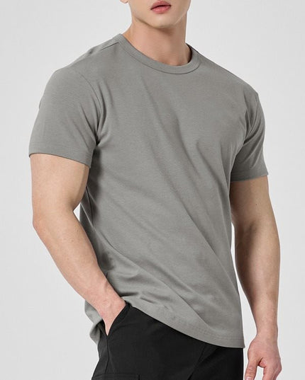 Fitness Sports Round Neck Men's Short-sleeved T-shirt