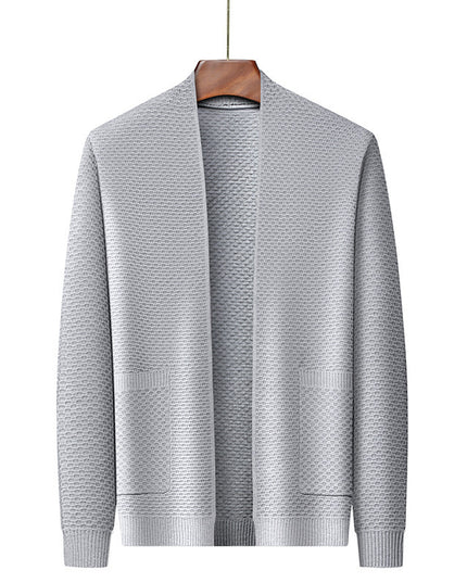 Men's Knitted Cardigan Sweater Coat